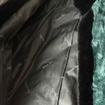 Christian Dior  Boutique Fourrure Emerald Green Black Trimmed Faux Fur Photo 7