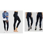 Spanx Look At Me Now Black Camo Leggings SP Small Petite Yoga Pilates W… Photo 1