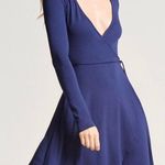 Forever 21 NWOT Blue Wrap Dress Photo 2