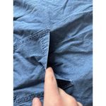 Blair  Chambray Denim Embroidered Floral Dress Women Size 2XL Country Western Photo 5