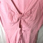 Gianni Bini GB: Pink Faux Tie-Front Dress- L Photo 7