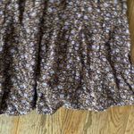 Aerie  Brown Floral Midi Dress Photo 3