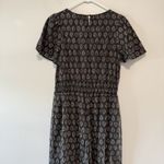 Anthropologie  Somerset Cropped Wide Leg Short Sleeve Paisley Printed Jumpsuit Photo 6