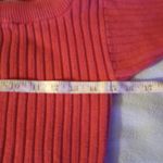 Liz Claiborne Lizwear Women's Sweater Ribbed Knit Red Size Small Photo 2