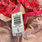 Torrid NWT  Raspberry Pink Embroidered Mesh‎ Underwire Lingerie Size 5X Photo 6