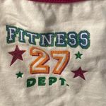 Hanes NWT Women’s White Fitness Dept.  Sport XL Tank Top Photo 1