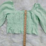 Wild Fable Size Extra Large XL Light Pastel Mint Green Cottage Core Kawaii Crop Photo 3