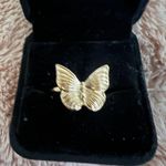 Women’s Gorgeous Gold Plated Ring Size 7 Photo 0