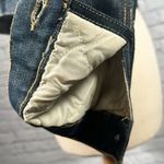 Old Navy Sherpa Lined Jean Denim Trucker Jacket Y2K Vintage Warm Women Sz M NWOT Photo 4