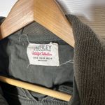 Ashley by 26 International Ashley 26 International Utility Olive Green Knit Sleeve Hooded Jacket Sz Medium Photo 2