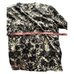 Valerie Stevens Vintage Valerie Steven’s 100% silk long sleeve floral blouse ivory/gray 10 Photo 5