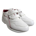 Propet Tour Walker Strap Shoes White/Berry Leather Hook & Loop Women’s Size 10 White Photo 10