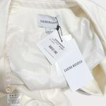 SABINA MUSAYEV Henry Oversized Twill Jacket, Off White, Small White Photo 10