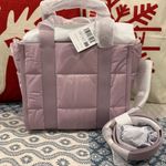 Kate Spade NWT  Kip Puffy Small Tote Bag in Lavender Smoke Photo 3