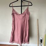 House Of CB  'Nia'‎ Rose Pink Satin Lace Slip Dress NWOT Size XL Photo 7