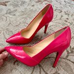 Guess Hot Pink Patent Pumps Photo 1