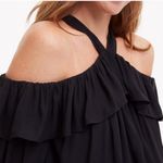 Loft  Halter Off The Shoulder Chiffon Blouse Photo 1
