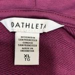 Athleta NWT  Size XL Terry Full Zip Cropped Hoodie Sweatshirt 577970 Photo 2