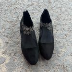 Floral Rhinestone Mesh Heeled Shoes Black 42 Size 11 Photo 2