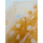 2‎ Vintage Rayon Nylon Blend Yellow 150x70 Orange 100% Nylon 26x25 See Photos Photo 2