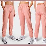 Sweaty Betty  Essential Joggers Pink Orange Womens Small Drawstring Cotton Photo 1