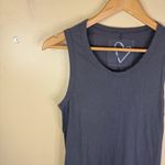 Frank & Eileen Easy Side Slit Tank Dress Dark Grey Size Small Classic Travel‎ Gray Photo 4