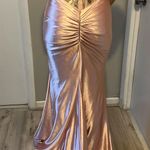 Ava Presley  blush pink prom dress Photo 1