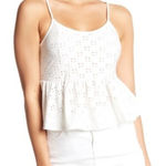 Hiatus ✨ Knit Eyelet Babydoll Tank Top ✨ Photo 0