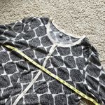 Halogen geo print soft cotton cardigan Photo 4