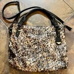 Jessica Simpson Large Animal Print Shoulder Handbag Photo 6