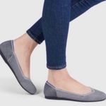 Rothy's Rothy’s Retired Grey Retired Birdseye Round‎ Toe Flats Size 8.5 Photo 0