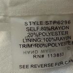 Sugar Lips Jumpsuit Womens M Blue Striped Crochet Cut Out Tie Front Cottagecore Photo 4