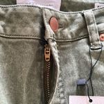 Dear John  Woman's Olive Blair High Rise Straight Jeans Denim Size 28p Photo 9