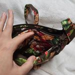 Vera Bradley English Rose Winter 2012 Brown Floral Lizzy Hipster Crossbody Bag Photo 7