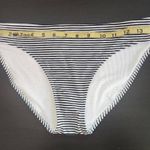 Aerie Black and White Stripe Bikini Bottoms NWT Size Medium Full Coverage Bottom Photo 4