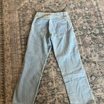 ZARA light wash relaxed fit mid rise mugler inspired jeans 10 Photo 5