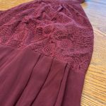 Dressy Star Maroon Bridesmaid Dress Red Size 2X Photo 2