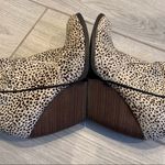 Very Volatile Chocolate Chip Pony Hair Booties Photo 7
