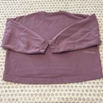 Disney WDW Mickey Mouse Genuine Mousewear Pullover Cropped Sweatshirt Plum XL Photo 5