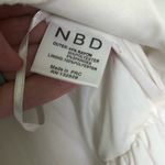 NBD  Sweater Skirt Ribbed White XS Photo 3