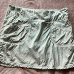 Athleta  Women's Aqua Polyester Blend Skort Size 8P‎ Photo 0