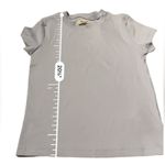 Madewell  Supima Rib Short Sleeve Tee Shirt in Pale Dawn Sz XXS‎ NEW Photo 8