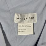 After Six  V-Neck Split Sleeve Blouson Bodice Maxi‎ Dress in Silver Dove 6 Photo 3