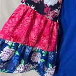 The Pioneer Woman mixed print boho peplum top size small Blue Photo 2