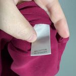 Avenue  Dark Pink Lace Trim Y2K V-Neck Tank Top - Size 14/16 - Women's Plus Size Photo 5