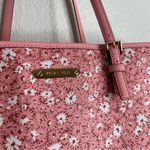Michael Kors  Jet Setter Pink Floral Tote Bag Purse Handbag Photo 1