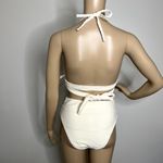 Cupshe Dot Textured High Waisted Bikini Photo 2