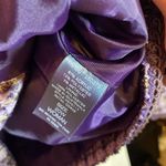 Koret Purple & Gold Tweed Blazer Vintage Size 20W Photo 1