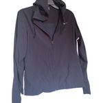 Nike  Women’s Blue Full Zip Lightweight Hooded Jacket Size Large 12-14 Photo 0