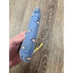 Vera Bradley  Blue FRENCH Yellow Zip Wallet Coin Case Pouch Vintage Photo 3